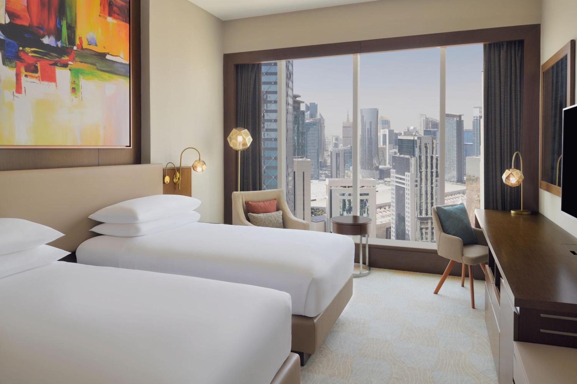 Delta Hotels By Marriott City Center Ad-Dauha Zewnętrze zdjęcie A guest room at the hotel